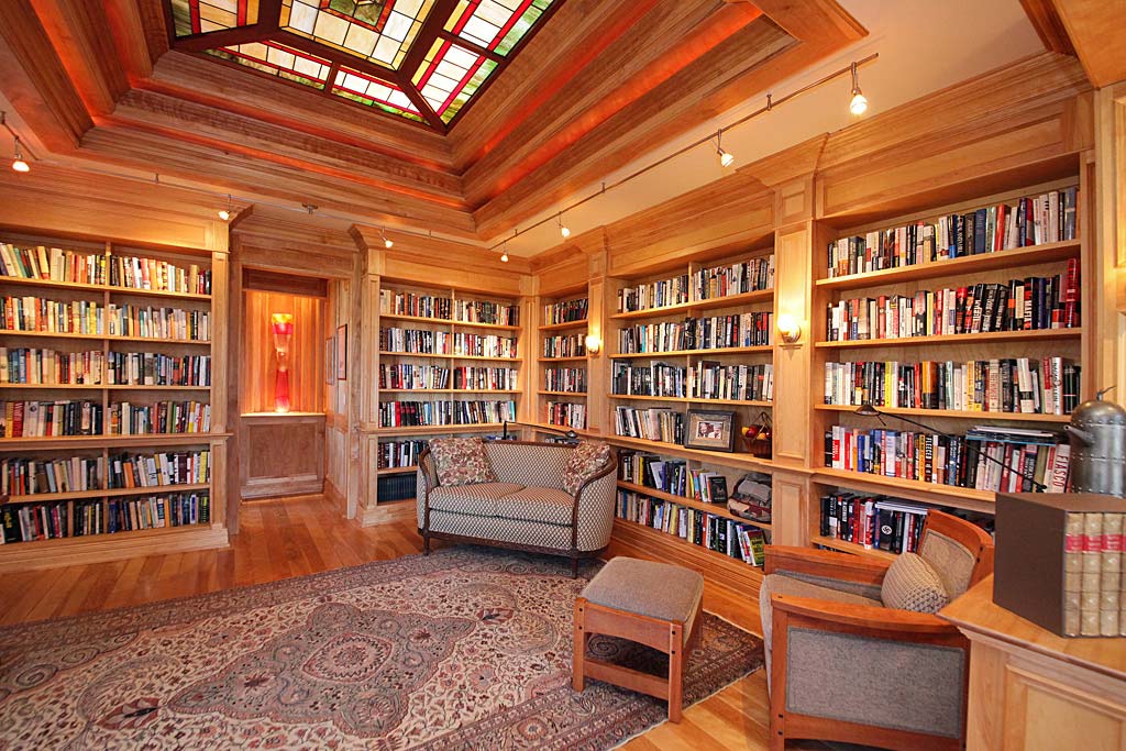 Custom Library Bookcases Whidbey Island