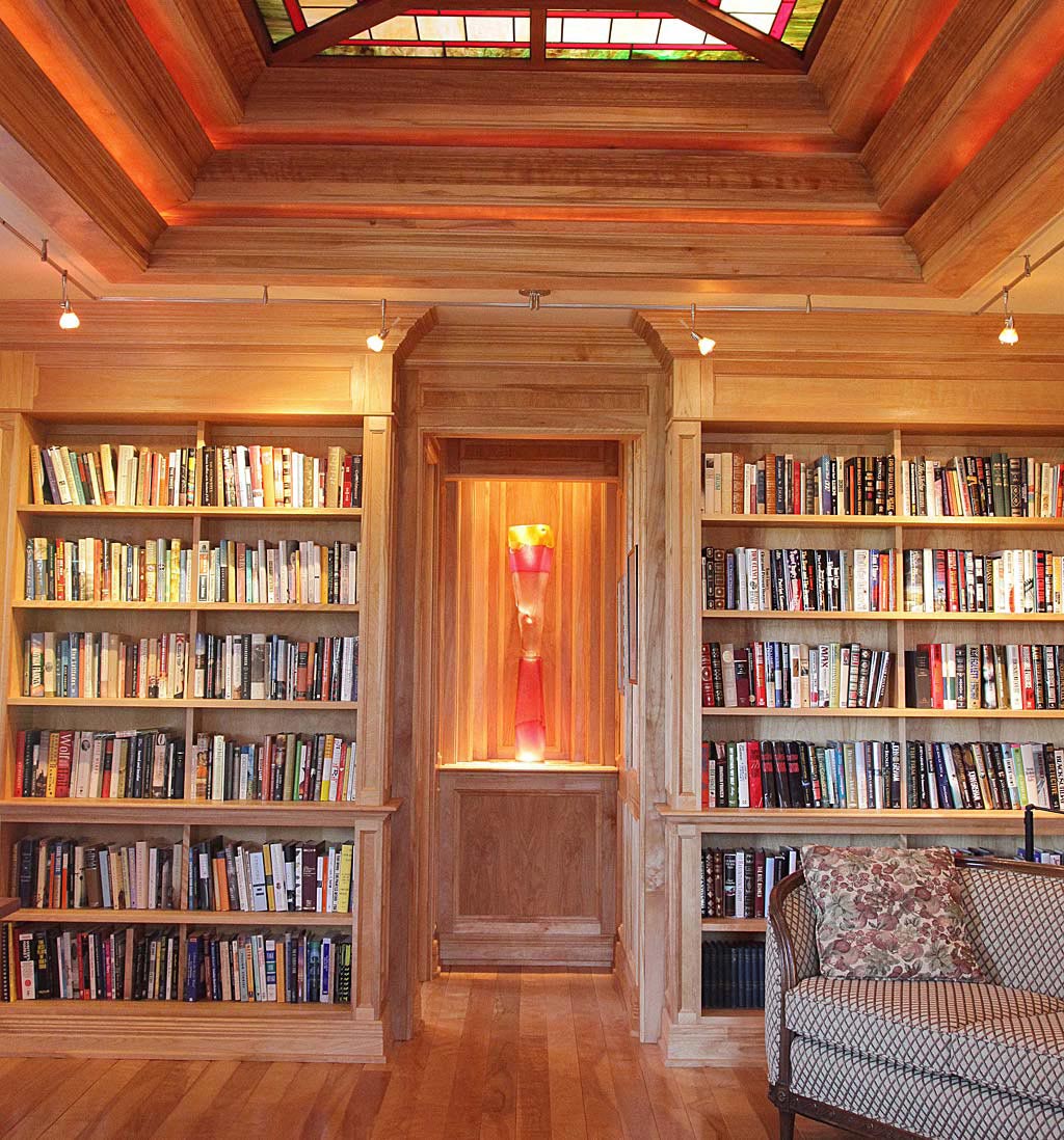 Custom Library Bookcases Whidbey Island