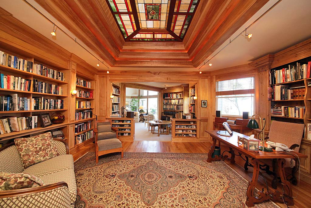 Custom Library Bookcases Whidbey Island