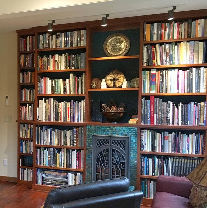 Custom Library Bookcases Whidbey Island