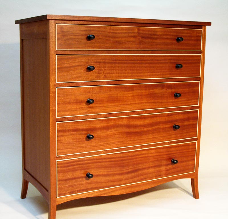 Custom Sapele Dresser