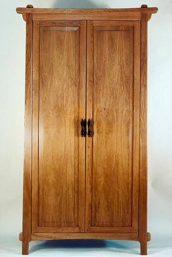 Custom Cherry Armoire