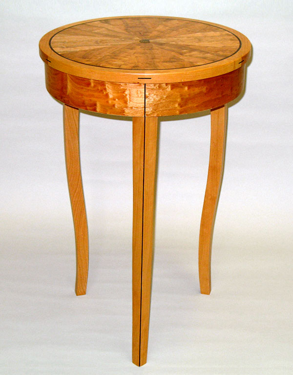 Custom Round Side Table